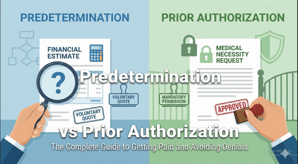 Predetermination vs Prior Authorization